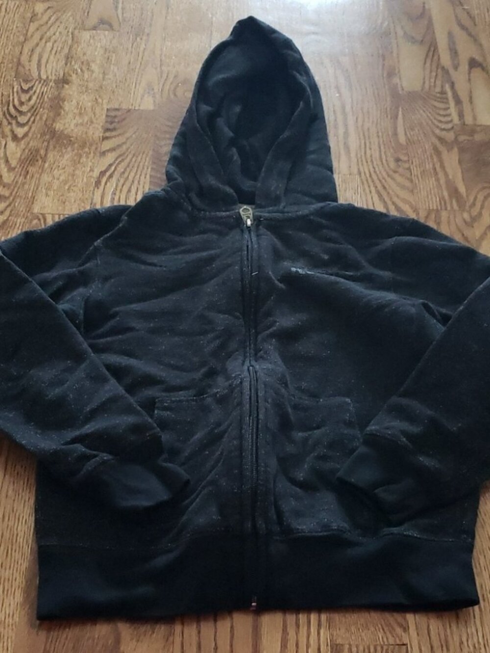 (M) Roots Youth 7-8Yrs Classic Zip Up Hoodie Cozy Nordic Cabin Cottagecore